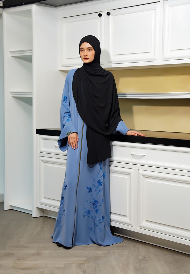 ALYONA ABAYA - DENIM BLUE - Image 5