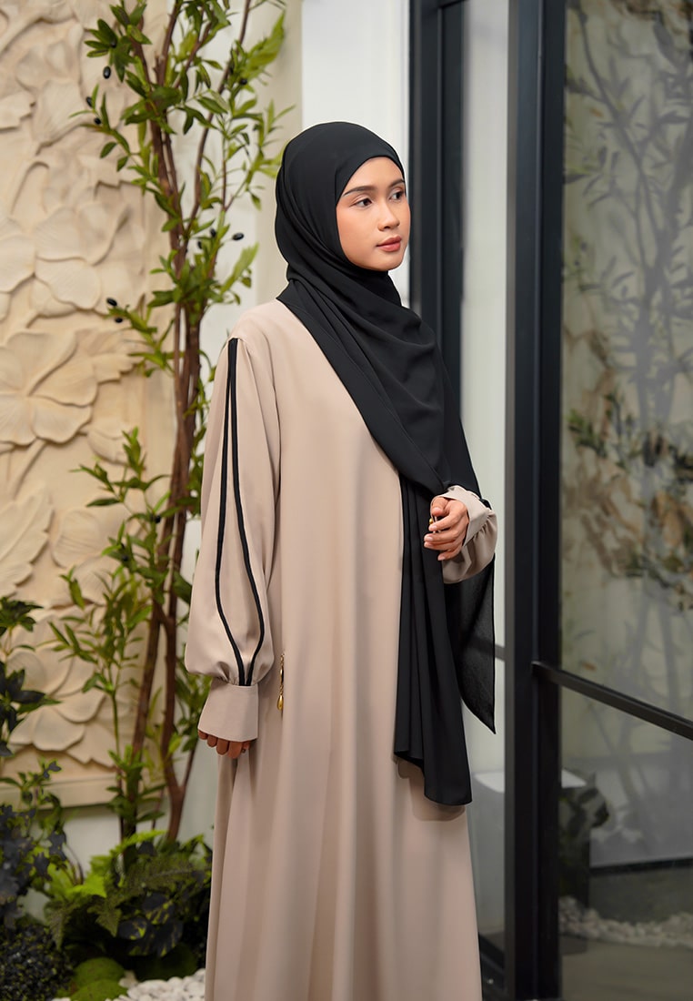 NAZALEYA DRESS - SENECA BROWN - Image 4