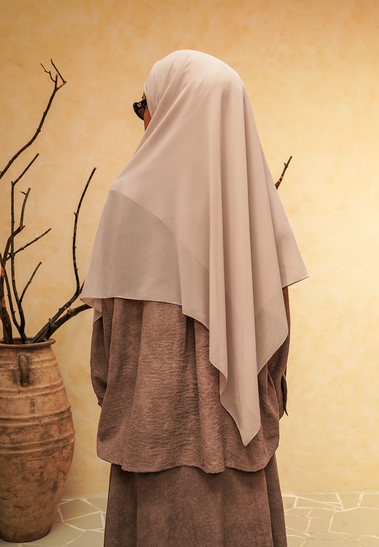 QAMARA KHIMAR INSTANT 3.0 - DUSTY PINK - Image 4