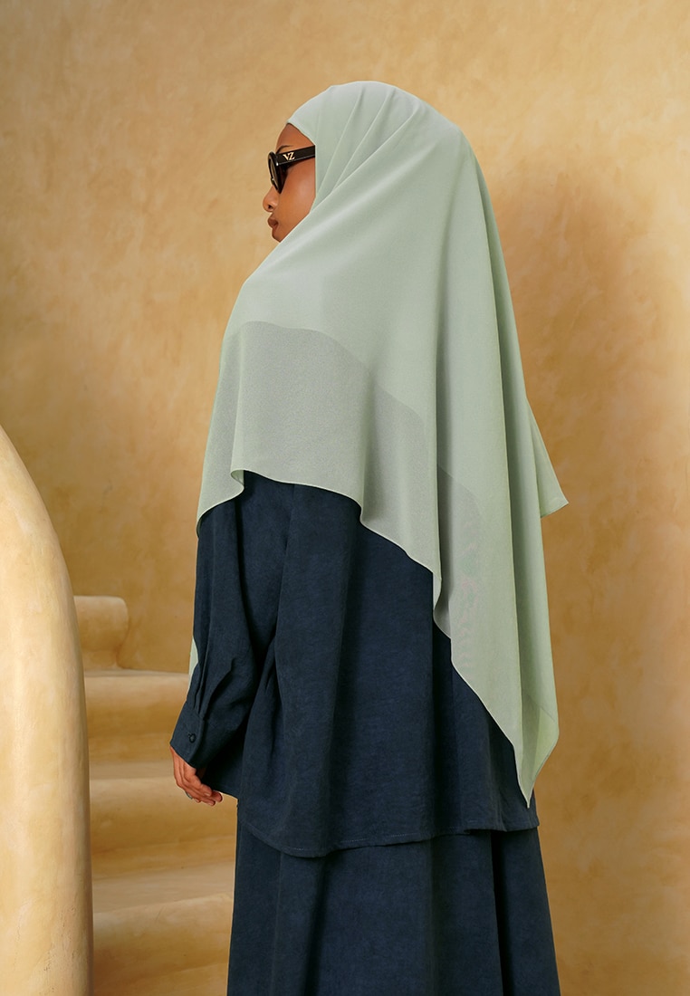 QAMARA KHIMAR INSTANT 3.0 - SALTED EGG - Image 4