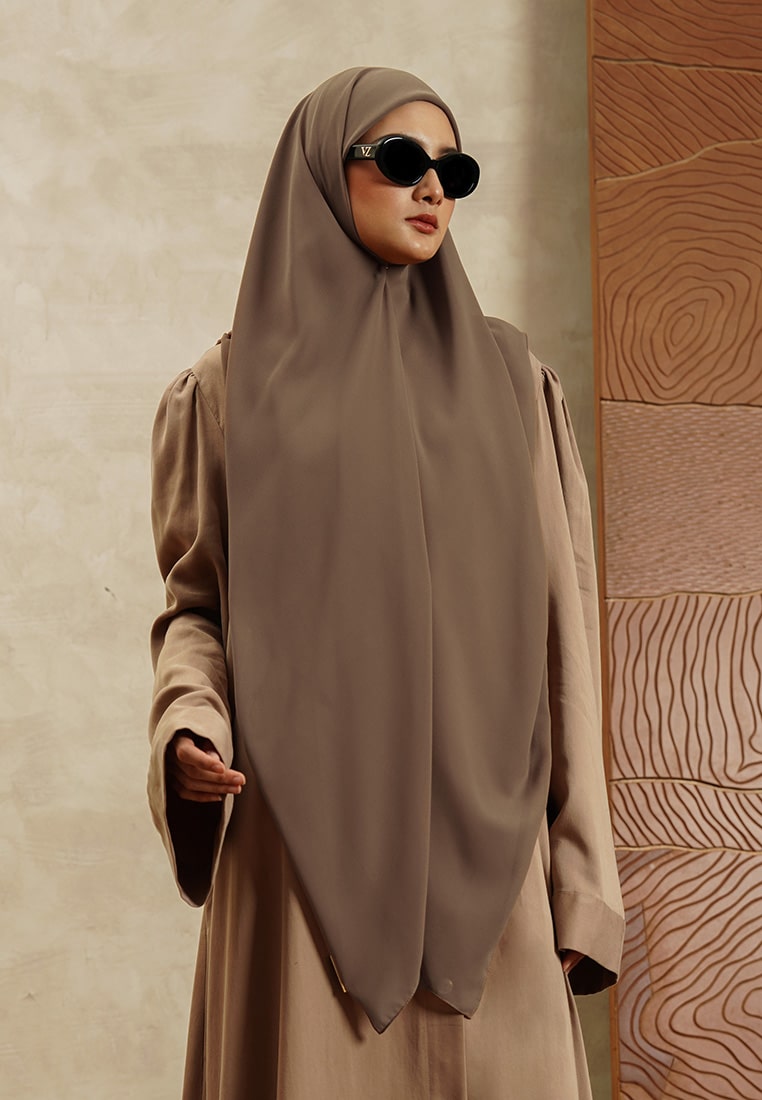 QAMARA KHIMAR INSTANT 3.0 - MOCCA - Image 4