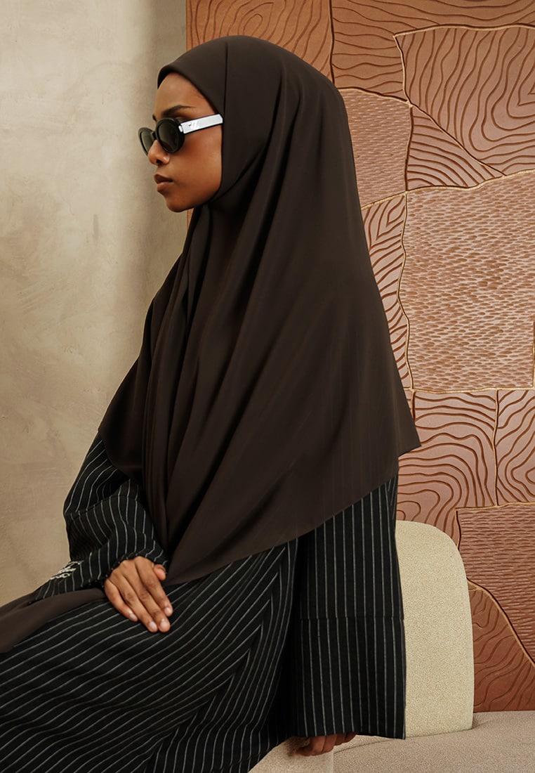 QAMARA KHIMAR INSTANT 3.0 - STONE - Image 5