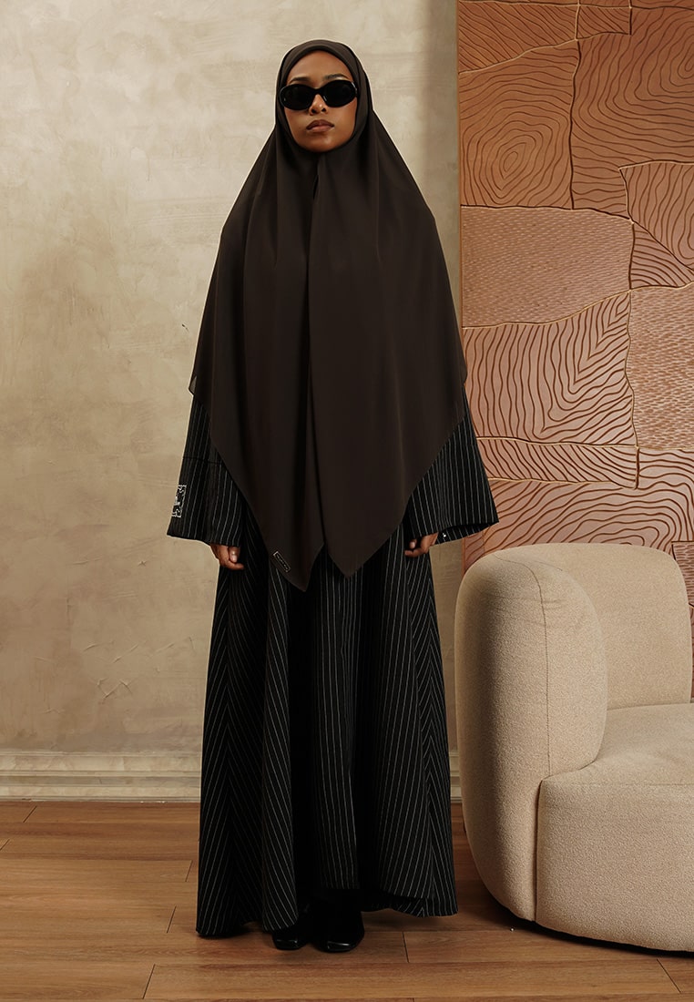QAMARA KHIMAR INSTANT 3.0 - STONE - Image 4