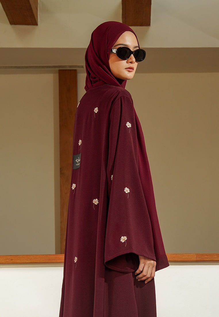 Mafaza Set - Maroon - Image 11