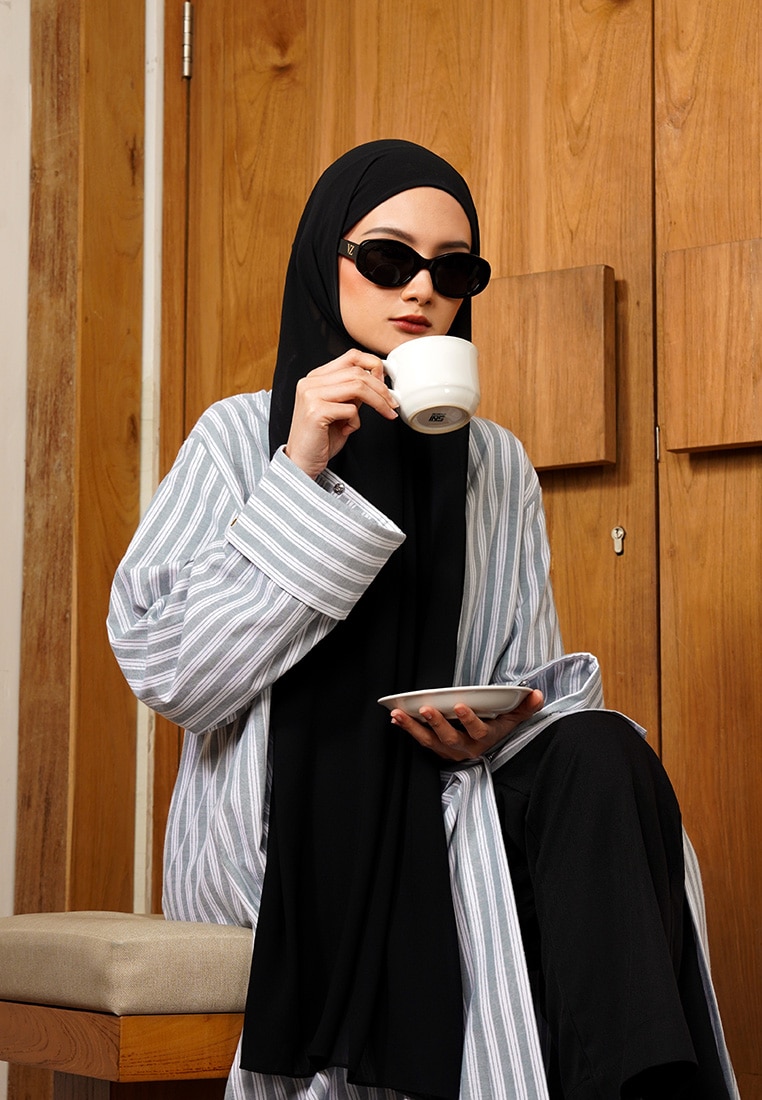 Soumaya Abaya - Tosca Green - Image 4